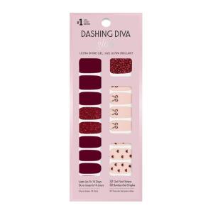 image:imageDashing Diva Gloss Nail Strips  Admittedly Obsessed  UV Free Chip Resistant Long Lasting Gel Stickers  Contains 32 Wraps 1 Prep Pad 1 FileBaby Girl