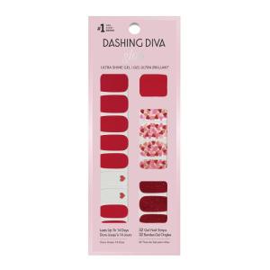 image:imageDashing Diva Gloss Nail Strips  Admittedly Obsessed  UV Free Chip Resistant Long Lasting Gel Stickers  Contains 32 Wraps 1 Prep Pad 1 FileGirl Crush
