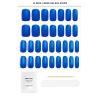 image:imageDashing Diva Glaze Effects Nail Strip Set  Drive You Crazy  Long Lasting Chip Resistant SemiCured Gel Nail Strips  4Piece Manicure Set with 32 StripAmalfi Blue