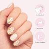 image:imageDashing Diva Glaze Effects Nail Strip Set  Drive You Crazy  Long Lasting Chip Resistant SemiCured Gel Nail Strips  4Piece Manicure Set with 32 StripGnome of Your Business