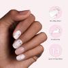 image:imageDashing Diva Glaze Effects Nail Strip Set  Drive You Crazy  Long Lasting Chip Resistant SemiCured Gel Nail Strips  4Piece Manicure Set with 32 StripGold Standard
