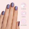 image:imageDashing Diva Glaze Effects Nail Strip Set  Drive You Crazy  Long Lasting Chip Resistant SemiCured Gel Nail Strips  4Piece Manicure Set with 32 StripLaser Focus