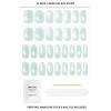 image:imageDashing Diva Glaze Effects Nail Strip Set  Drive You Crazy  Long Lasting Chip Resistant SemiCured Gel Nail Strips  4Piece Manicure Set with 32 StripMist Mermaid