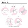 image:imageDashing Diva Glaze Effects Nail Strip Set  Drive You Crazy  Long Lasting Chip Resistant SemiCured Gel Nail Strips  4Piece Manicure Set with 32 StripOld School Standard