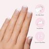image:imageDashing Diva Glaze Effects Nail Strip Set  Drive You Crazy  Long Lasting Chip Resistant SemiCured Gel Nail Strips  4Piece Manicure Set with 32 StripOld School Petite