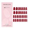 image:imageDashing Diva Glaze Effects Nail Strip Set  Drive You Crazy  Long Lasting Chip Resistant SemiCured Gel Nail Strips  4Piece Manicure Set with 32 StripRuby Red Apple
