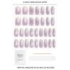 image:imageDashing Diva Glaze Effects Nail Strip Set  Drive You Crazy  Long Lasting Chip Resistant SemiCured Gel Nail Strips  4Piece Manicure Set with 32 StripStar Struck