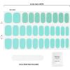 image:imageDashing Diva Summer Gloss Nail Strips  Postcard from Porto  UV Free Chip Resistant Long Lasting Gel Stickers  Contains 32 Wraps 1 Prep Pad 1 File