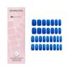 image:imageDashing Diva Glaze Effects Nail Strip Set  Drive You Crazy  Long Lasting Chip Resistant SemiCured Gel Nail Strips  4Piece Manicure Set with 32 StripAmalfi Blue