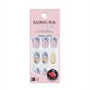image:imageDashing Diva Magic Press Nail Set  Santorini Spritz  Medium Almond Press On Nails  Long Lasting Gel  Lasts Up to 10 Days  Summer Gel Set  4Piece Manicure Kit with 30 Nails
