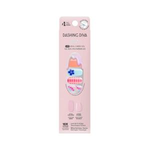 image:imageDashing Diva Glaze Effects Nail Strip Set  Drive You Crazy  Long Lasting Chip Resistant SemiCured Gel Nail Strips  4Piece Manicure Set with 32 StripAmsterdam Haze