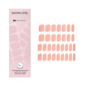 image:imageDashing Diva Glaze Effects Nail Strip Set  Drive You Crazy  Long Lasting Chip Resistant SemiCured Gel Nail Strips  4Piece Manicure Set with 32 StripKeep Up