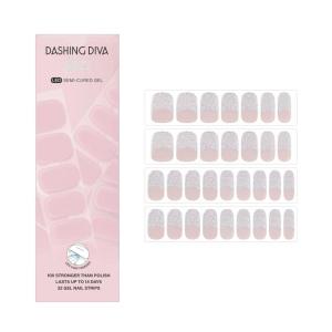 image:imageDashing Diva Glaze Effects Nail Strip Set  Drive You Crazy  Long Lasting Chip Resistant SemiCured Gel Nail Strips  4Piece Manicure Set with 32 StripShow Time