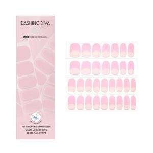 image:imageDashing Diva Glaze Effects Nail Strip Set  Drive You Crazy  Long Lasting Chip Resistant SemiCured Gel Nail Strips  4Piece Manicure Set with 32 StripShot My Heart