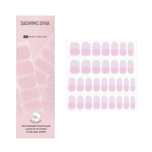 image:imageDashing Diva Glaze Effects Nail Strip Set  Drive You Crazy  Long Lasting Chip Resistant SemiCured Gel Nail Strips  4Piece Manicure Set with 32 StripSweet Thing Standard