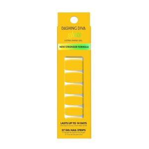 image:imageDashing Diva Gloss Nail Strips  Field Day  UV Free Chip Resistant Long Lasting Gel Stickers  Contains 27 Wraps 1 Prep Pad 1 FileYellow Card