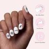 image:imageDashing Diva Gloss amp Magic Pick Bundle  Match Play and Daikon  Premium Nail Art  UV Free Chip Resistant Long Lasting Gel Stickers  Contains 2 SetsMatch Play and Daikon  Bundle