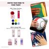 image:imageDashing Diva Gloss amp Magic Pick Bundle  Match Play and Daikon  Premium Nail Art  UV Free Chip Resistant Long Lasting Gel Stickers  Contains 2 SetsMatch Play and Daikon  Bundle
