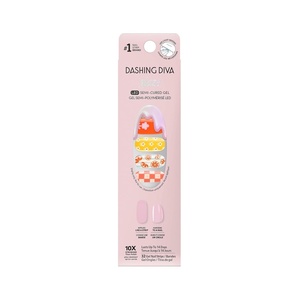 image:imageDashing Diva Glaze Nail Strip Set  BudaZest  Long Lasting Chip Resistant SemiCured Gel Nail Strips  Summer Gel Set  4Piece Manicure Kit with 32 Strips