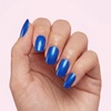 image:imageDashing Diva Glaze Design Nail Strip Set  Flower Bomb  Long Lasting Chip Resistant SemiCured Gel Nail Strips  4Piece Manicure Set with 32 StripAmalfi Blue