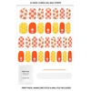 image:imageDashing Diva Glaze Design Nail Strip Set  Flower Bomb  Long Lasting Chip Resistant SemiCured Gel Nail Strips  4Piece Manicure Set with 32 StripBudaZest
