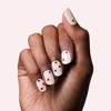 image:imageDashing Diva Glaze Design Nail Strip Set  Flower Bomb  Long Lasting Chip Resistant SemiCured Gel Nail Strips  4Piece Manicure Set with 32 StripIts Fate