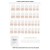 image:imageDashing Diva Glaze Design Nail Strip Set  Flower Bomb  Long Lasting Chip Resistant SemiCured Gel Nail Strips  4Piece Manicure Set with 32 StripOld School Petite