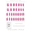 image:imageDashing Diva Glaze Design Nail Strip Set  Flower Bomb  Long Lasting Chip Resistant SemiCured Gel Nail Strips  4Piece Manicure Set with 32 StripRags to Riches