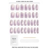 image:imageDashing Diva Glaze Design Nail Strip Set  Flower Bomb  Long Lasting Chip Resistant SemiCured Gel Nail Strips  4Piece Manicure Set with 32 StripStar Struck